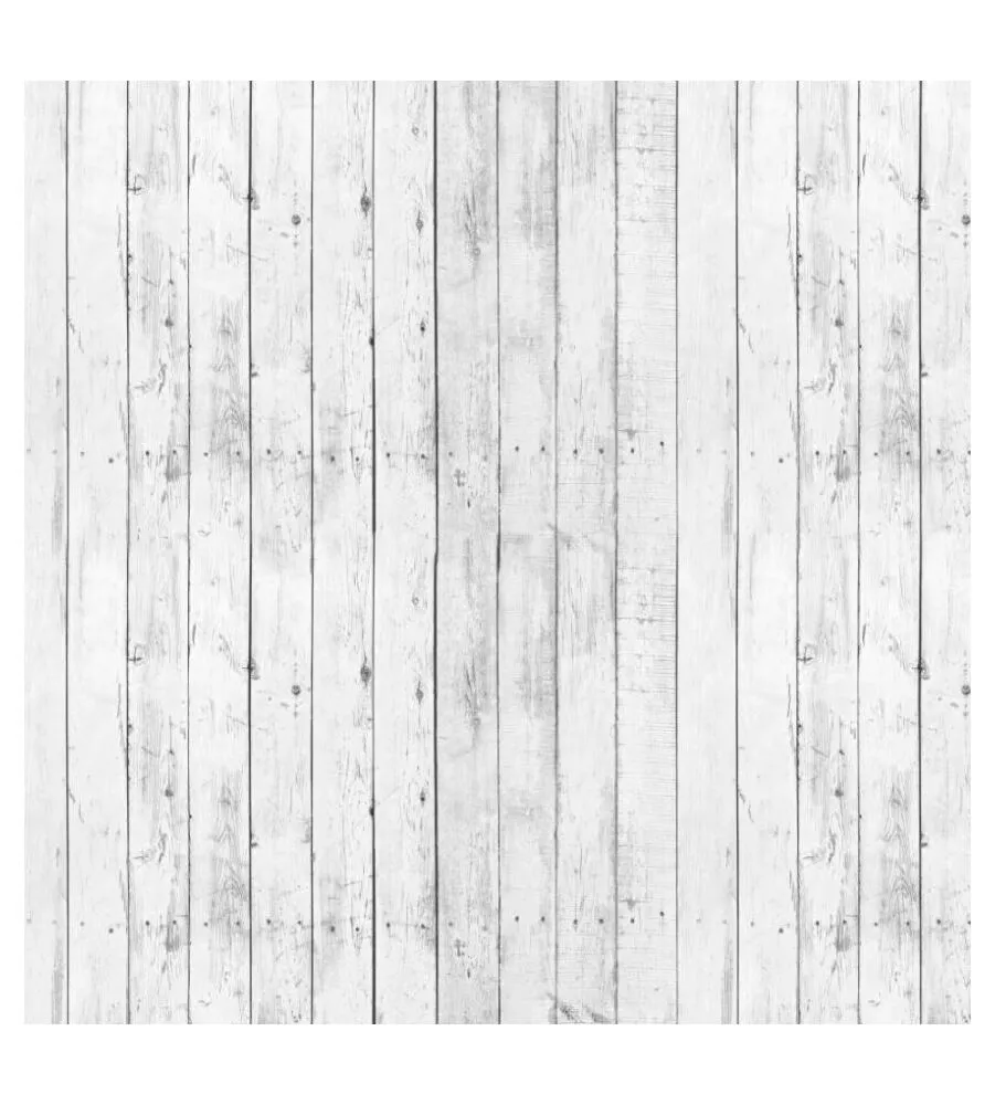 Salvapavimenti "white wood" in vinile spessorato, 100x150 cm